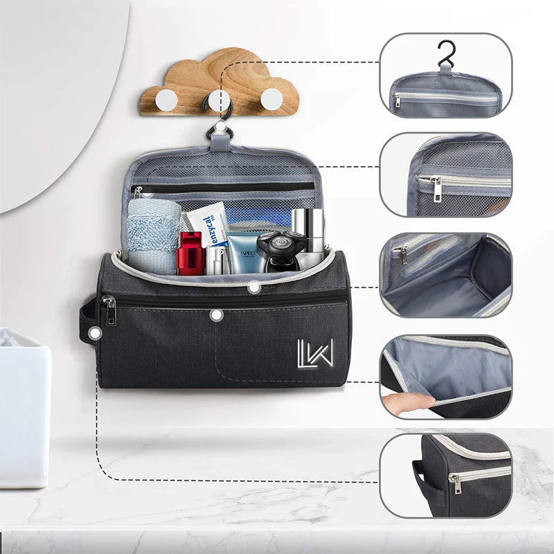 Toiletry Organizer Shaving Kit Travel Bag