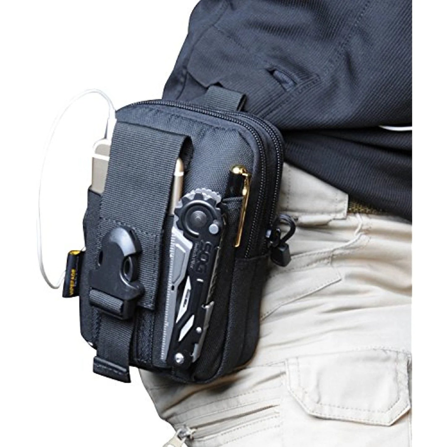 Tactical Molle Pouch Belt Waist Bag